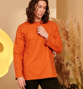 The Secret Garden Men Kurta Orange - Umbi