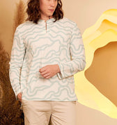 The Secret Garden Men Teluk Belanga Wave Print - Umbi