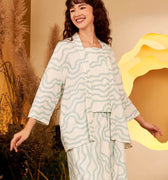 The Secret Garden Women 2 in 1 Kebaya Wave Print - Umbi