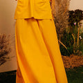 The Secret Garden Women A - line Skirt Mustard - Umbi