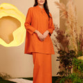 The Secret Garden Women Classic Skirt Orange - Umbi
