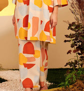 The Secret Garden Women Classic Skirt Pebbles Print - Umbi