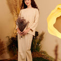The Secret Garden Women Classic Skirt Sand - Umbi