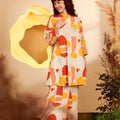 The Secret Garden Women Long Kurung Blouse Pebbles Print - Umbi