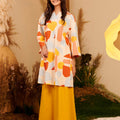 The Secret Garden Women Long Kurung Blouse Pebbles Print - Umbi