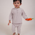The Warisan Raya Baby Baju Melayu Set Pink - Umbi