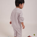 The Warisan Raya Baby Baju Melayu Set Pink - Umbi