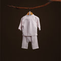 The Warisan Raya Baby Baju Melayu Set Pink - Umbi