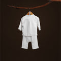 The Warisan Raya Baby Baju Melayu Set White - Umbi