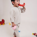 The Warisan Raya Baby Baju Melayu Set White - Umbi