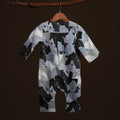 The Warisan Raya Baby Jumpsuit Bunga Raya Print - Umbi