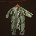 The Warisan Raya Baby Jumpsuit Estate Print - Umbi