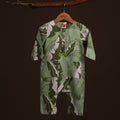 The Warisan Raya Baby Jumpsuit Estate Print - Umbi