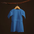 The Warisan Raya Baby Kurung Dress Steel Blue - Umbi