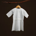 The Warisan Raya Baby Kurung Dress White - Umbi