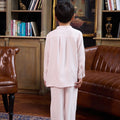 The Warisan Raya Boy Baju Melayu Set Pink - Umbi