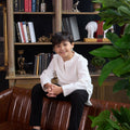 The Warisan Raya Boy Teluk Belanga White - Umbi