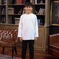 The Warisan Raya Boy Teluk Belanga White - Umbi