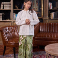 The Warisan Raya Girl Classic Skirt Estate Print - Umbi