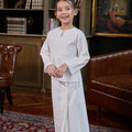 The Warisan Raya Girl Classic Skirt White - Umbi