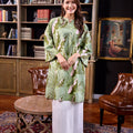 The Warisan Raya Women Classic Skirt White - Umbi