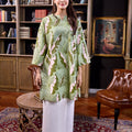 The Warisan Raya Women Long Kurung Estate Print - Umbi