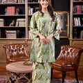 The Warisan Raya Women Long Kurung Estate Print - Umbi