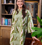 The Warisan Raya Women Long Kurung Estate Print - Umbi