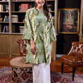 The Warisan Raya Women Long Kurung Estate Print - Umbi
