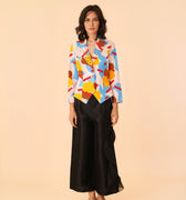 Top Blazer with Flare Dress - Umbi