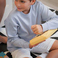 ULTRAsoft Boy Marshmallow Sweatshirt Blue - Umbi