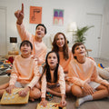 ULTRAsoft Boy Marshmallow Sweatshirt Peach - Umbi