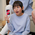 ULTRAsoft Girl Marshmallow Sweatshirt Blue - Umbi