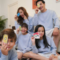 ULTRAsoft Girl Marshmallow Sweatshirt Blue - Umbi