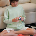 ULTRAsoft Girl Marshmallow Sweatshirt Mint Green - Umbi
