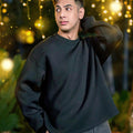 ULTRAsoft Men Marshmallow Sweatshirt Black - Umbi
