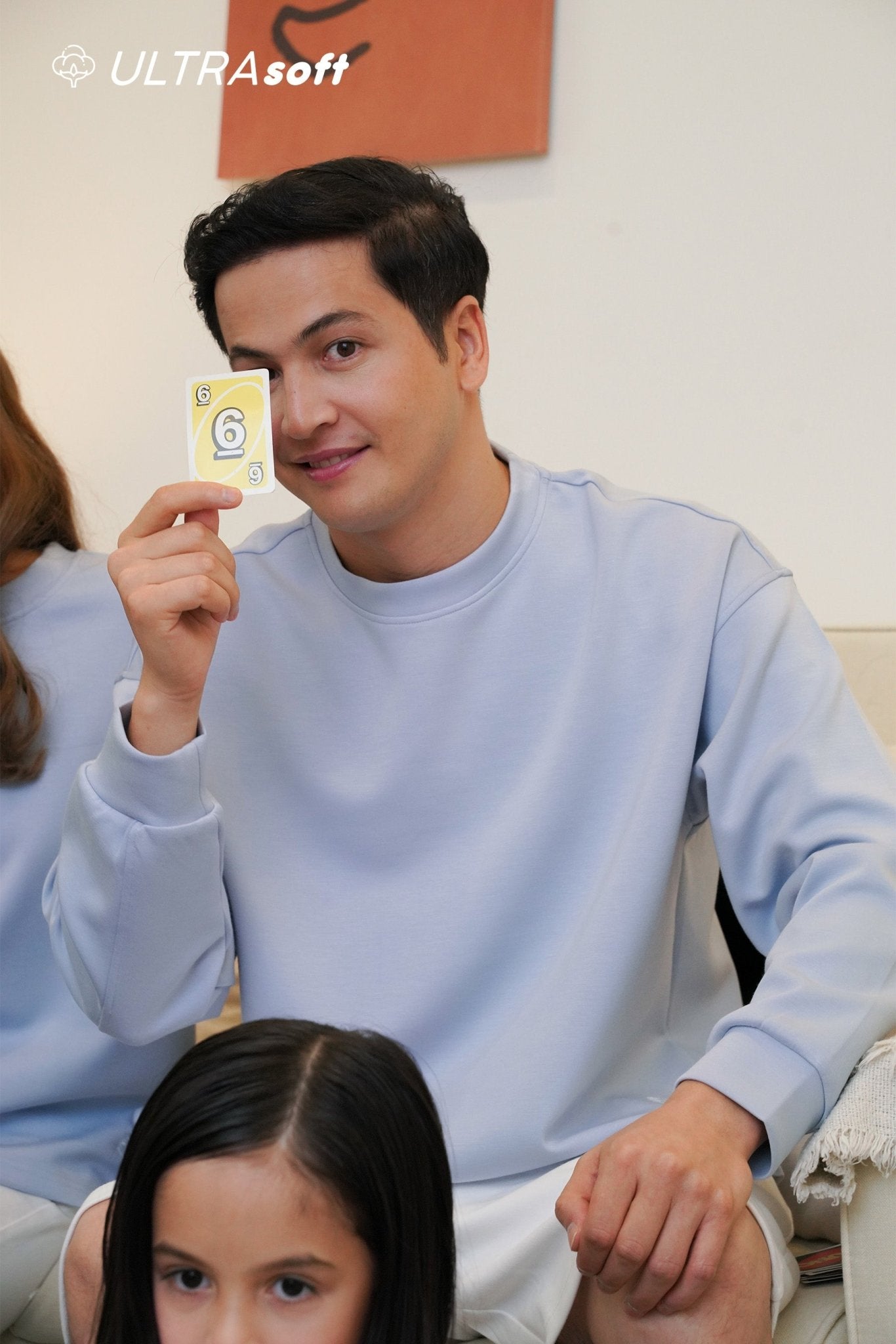 ULTRAsoft Men Marshmallow Sweatshirt Blue - Umbi