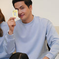 ULTRAsoft Men Marshmallow Sweatshirt Blue - Umbi
