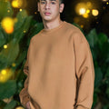 ULTRAsoft Men Marshmallow Sweatshirt Brown - Umbi