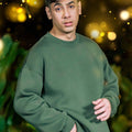 ULTRAsoft Men Marshmallow Sweatshirt Emerald Green - Umbi