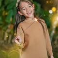 ULTRAsoft Unisex Kid Marshmallow Sweatshirt Brown - Umbi