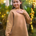 ULTRAsoft Unisex Kid Marshmallow Sweatshirt Brown - Umbi