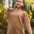 ULTRAsoft Unisex Kid Marshmallow Sweatshirt Brown - Umbi