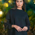 ULTRAsoft Women Marshmallow Sweatshirt Black - Umbi