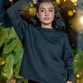 ULTRAsoft Women Marshmallow Sweatshirt Black - Umbi