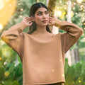 ULTRAsoft Women Marshmallow Sweatshirt Brown - Umbi