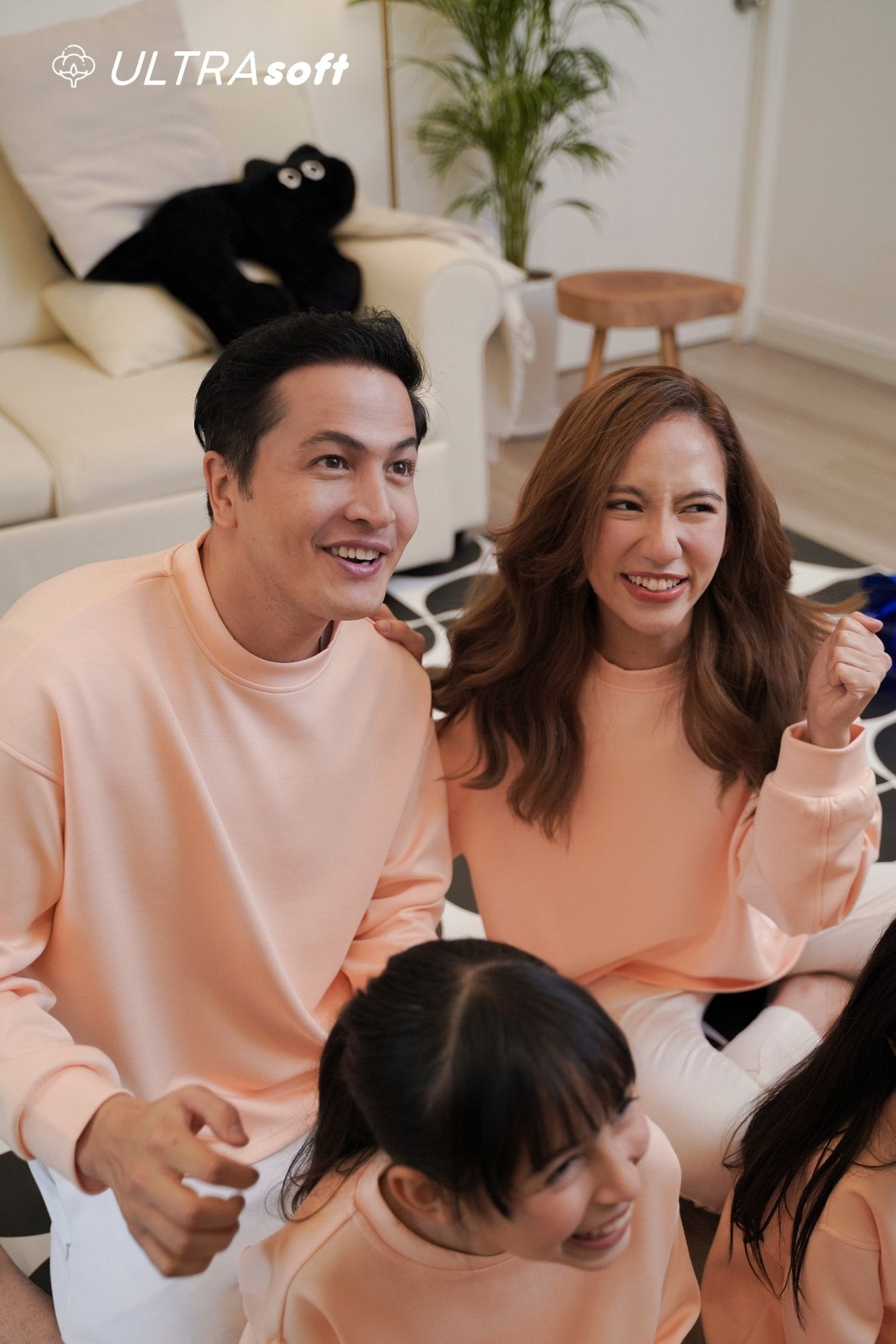 ULTRAsoft Women Marshmallow Sweatshirt Peach - Umbi