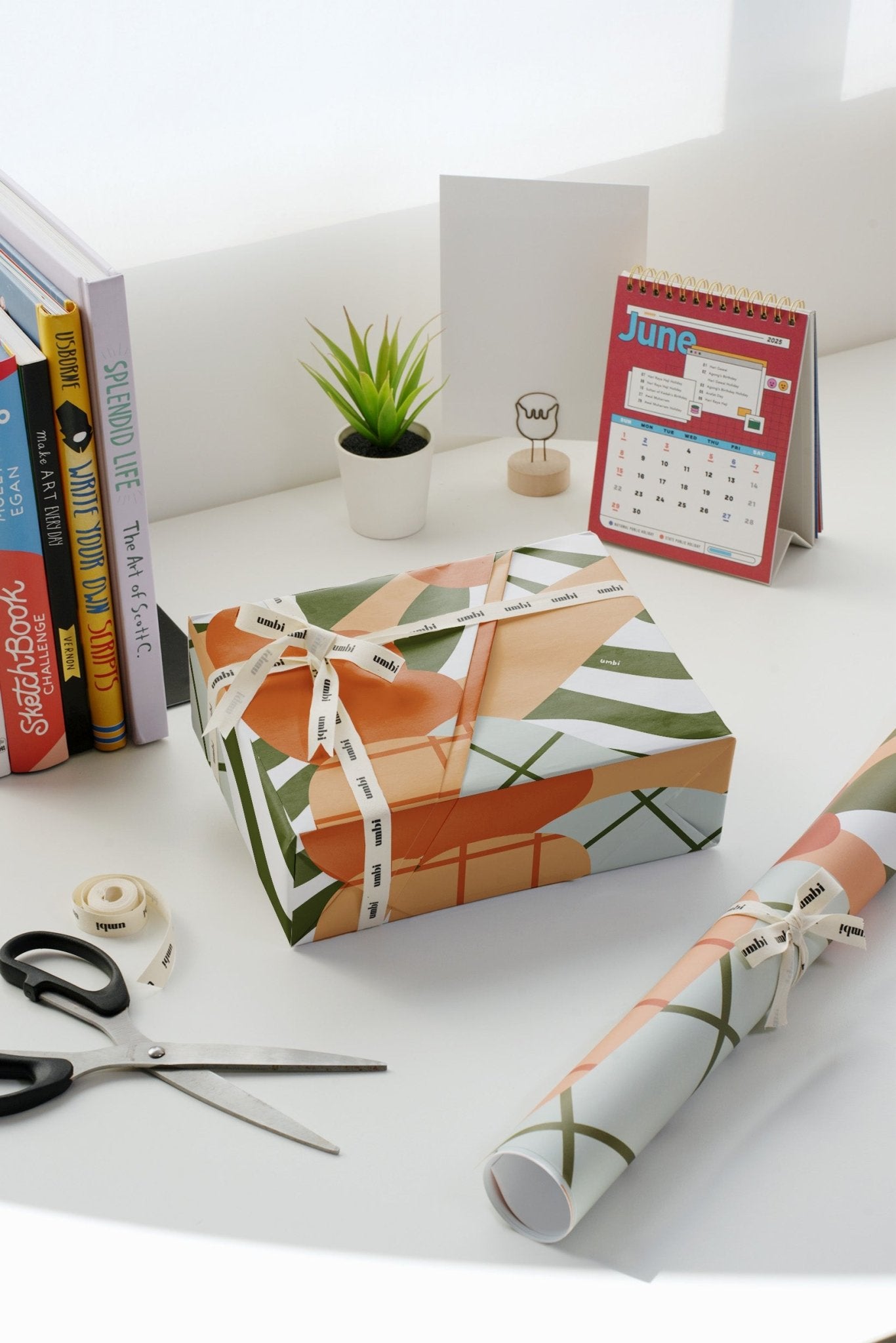 Umbi Gift Wrapping Paper Sunflower (1 Piece) - Umbi