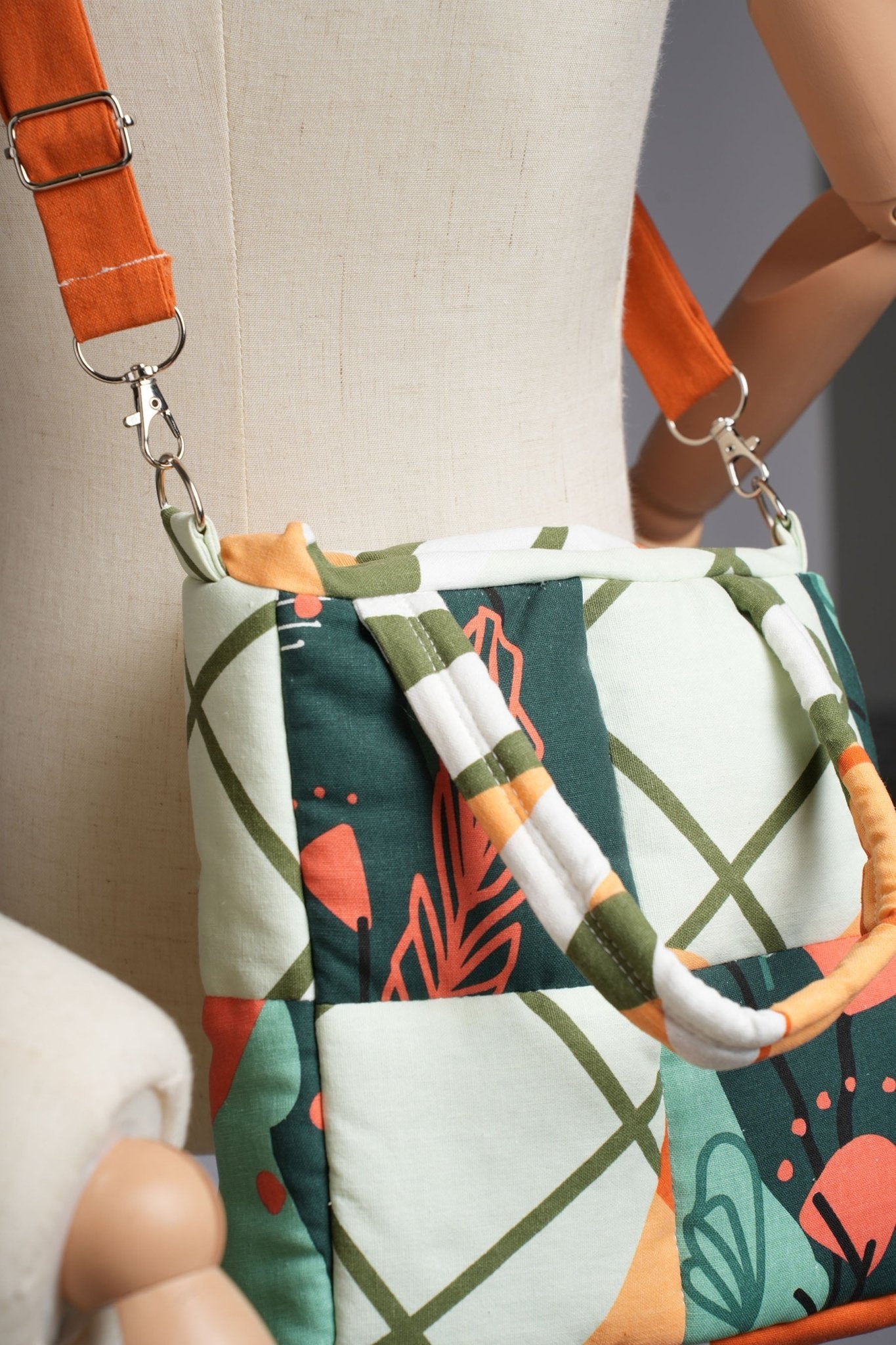 Waffle Bag Forest/Sunflower Print - Umbi