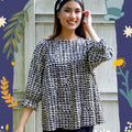 Women Alice Blouse in Cloud - Umbi